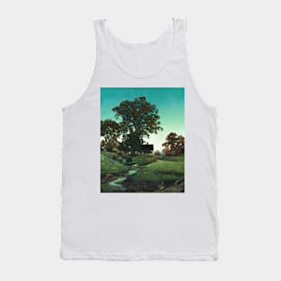 Maxfield Parrish Evening 1944 Art Print American Painter Neo-Classical Tank Top